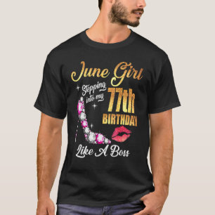 Camiseta Pasar A Mi 77º Cumpleaños Como Jefe Por 77 Años