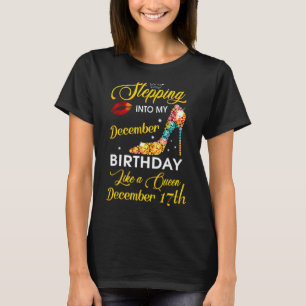 Camiseta Pasar a mi cumpleaños 17 de diciembre como un que