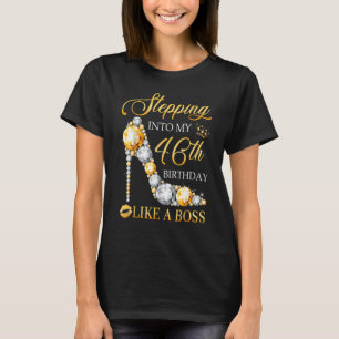 Camiseta Pasar a mi cumpleaños 46 como un cumpleaños de jef