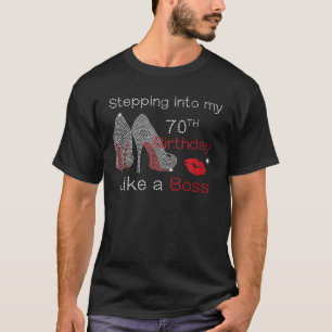 Camiseta Pasar A Mi Cumpleaños 70 Como Un Jefe Bday Gi
