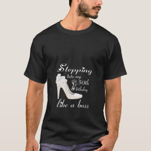 Camiseta Pasar a mi cumpleaños número 50 como un jefe es di