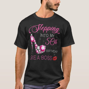 Camiseta Pasar a mi cumpleaños número 50 como un jefe, un d