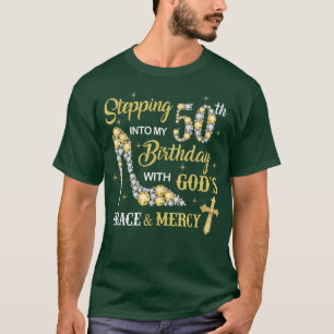 Camiseta Pasar a mi cumpleaños número 50 con Gracia y