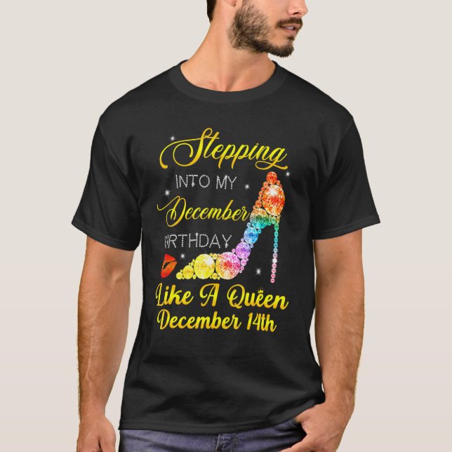 Camiseta Pasar a mi decisión de cumpleaños con tacones alto (Anverso)