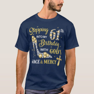 Camiseta Pasar a mi sexagésimo primer cumpleaños con la gra