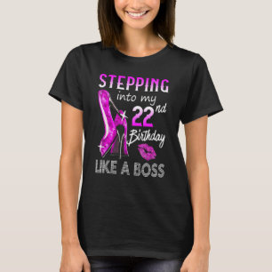 Camiseta Pasar a mi vigésimo segundo cumpleaños como un jef