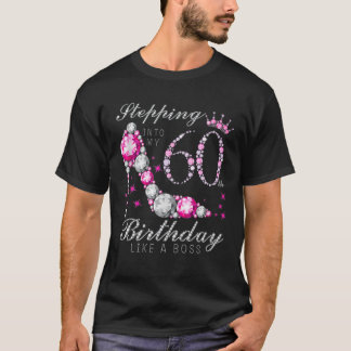 Camiseta Pasar A Mis 60 Años Como Un Jefe 60.