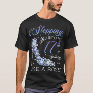 Camiseta Pasar al 17º cumpleaños Regalos de 2003 17 años