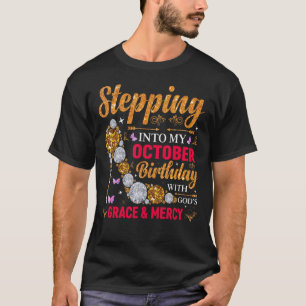 Camiseta Pasar Al Cumpleaños De Octubre Con Gracia De Diose