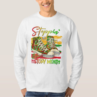 Camiseta Pasar al negro mes de la historia negro negro