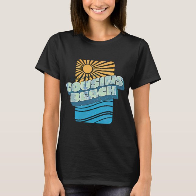 Camiseta Pasar el verano en Cousins Beach (Anverso)