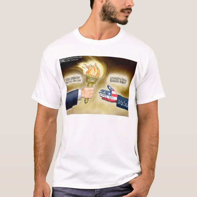 Camiseta Pasar la antorcha de la verdad (Anverso)