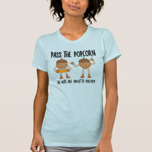 Camiseta Pasar las nueces de palomitas