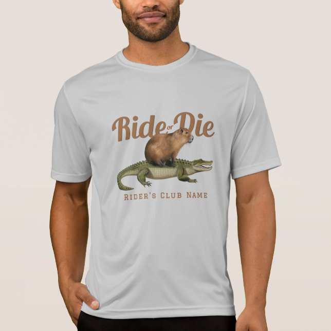 Camiseta Pasar o morir con su nombre de club (Anverso)