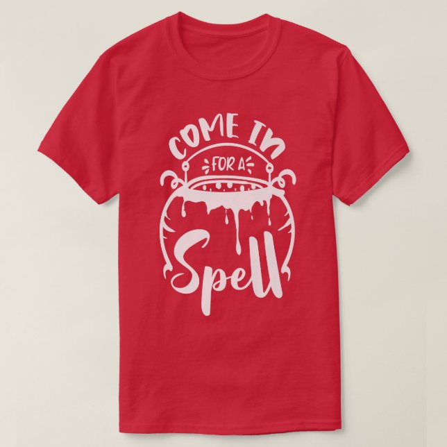 Camiseta Pasar por un Spell (Diseño del anverso)
