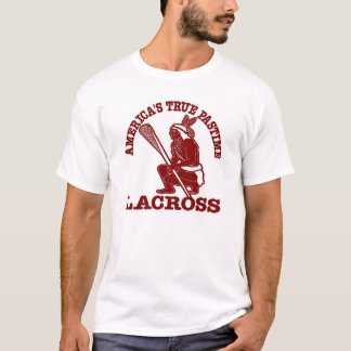Camiseta Pasatiempo blanco de Lacross los E.E.U.U.