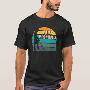 Camiseta Pasatiempo de pesca de tierra Detector de metales 