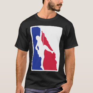 Camiseta pasatiempo deportivo extremo chico roca