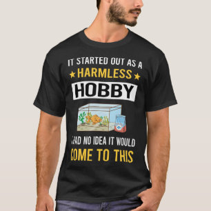 Camiseta Pasatiempo Inofensivo Acuariofilia Acuarista Cuida