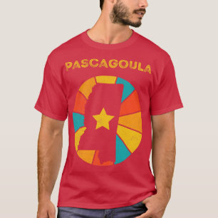 Camiseta Pascagoula Mississippi Vintage Molesto Souvenir