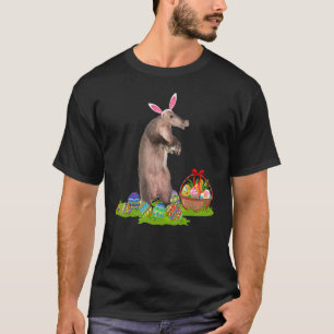 Camiseta Pascua Aardvark de caza de huevos de Pascua