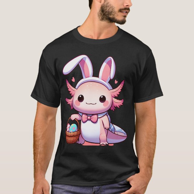 Camiseta Pascua Axolotl (Anverso)
