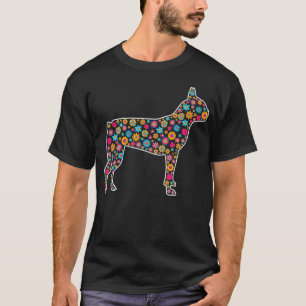 Camiseta Pascua Boston Terrier Dog Primavera de Pascua Flow