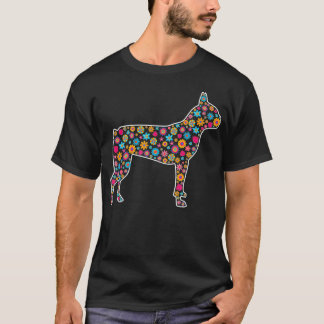 Camiseta Pascua Boston Terrier Dog Primavera de Pascua Flow