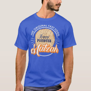 Camiseta Pascua comida rápida original Matzah Seder Jewish 