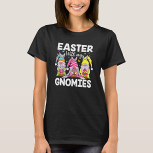 Camiseta Pascua Con Mis Gnomies Bunny Oars Happ De Caza De