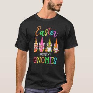 Camiseta Pascua con mis nómadas Felices Conejos de Pascua H