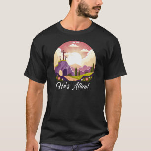 Camiseta Pascua Cristiana Pascua Jesús está vivo