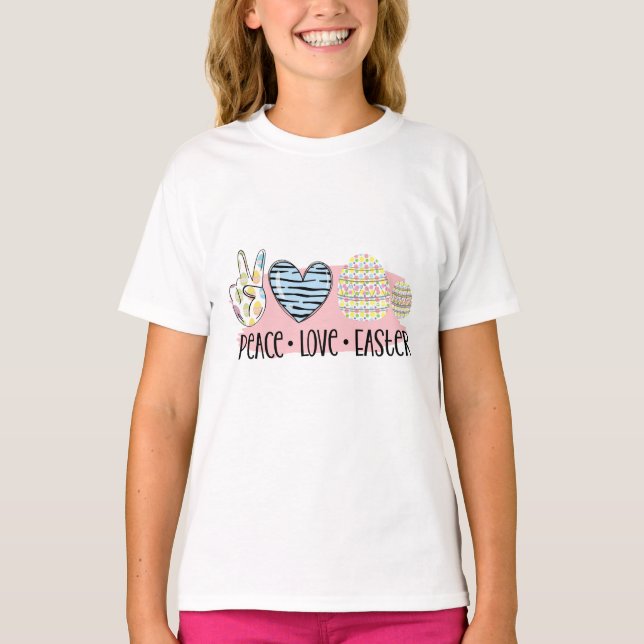 Camiseta Pascua de amor por la paz (Anverso)