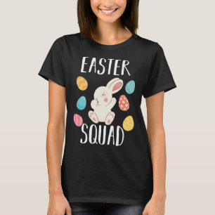 Camiseta Pascua de Easter Squad Rabbit Easter