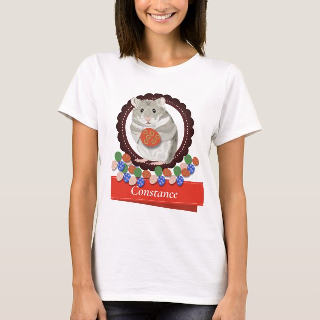 Camiseta Pascua de Hamster (Anverso)
