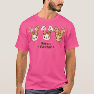 Camiseta Pascua de Kawaii