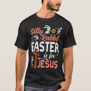 Camiseta Pascua De La Pascua De La Conejo Silenciosa Cristi