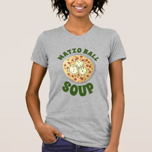 Camiseta Pascua de la sopa de bolas Matzo Matzah de cocina 