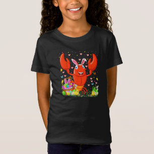 Camiseta Pascua de Semana Santa Crawfish Bunny Egg Huning C