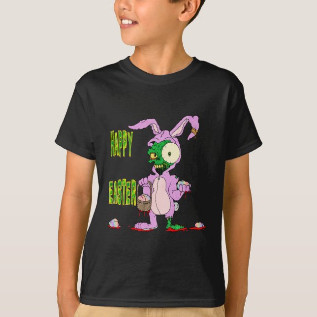 Camiseta Pascua de Zombie (Anverso)