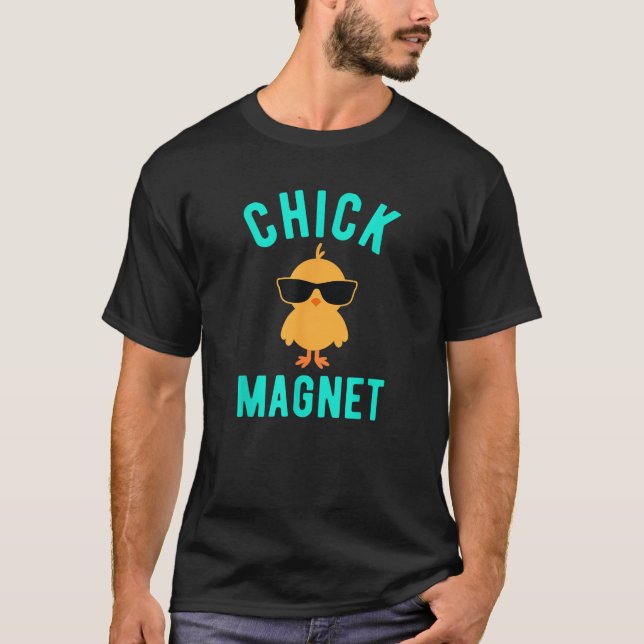Camiseta Pascua divertida de Chick Magne para niños Tee (Anverso)