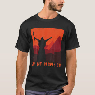 Camiseta Pascua divertida, deja que mi gente se vaya famili