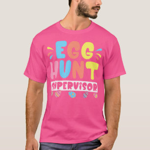 Camiseta Pascua divertida para el supervisor de la caza de