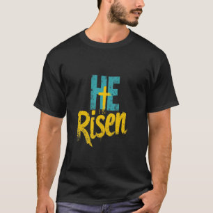 Camiseta Pascua ÉL Ha Resucitado Fe Cristiana