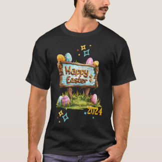 Camiseta Pascua en Píxeles: Descubre la Belleza de la D fes