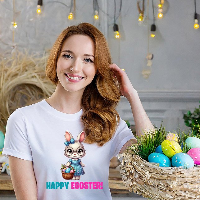 Camiseta Pascua está llegando - Divertido conejo (Subido por el creador)