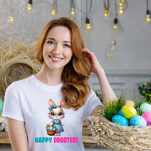 Camiseta Pascua está llegando - Divertido conejo