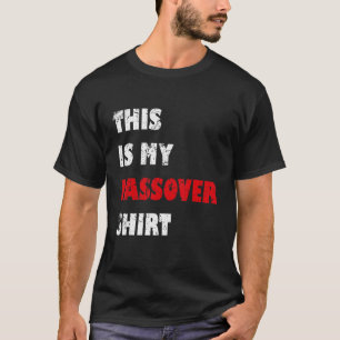 Camiseta Pascua Este Es Mi Retro De Pascua Seder Judío H