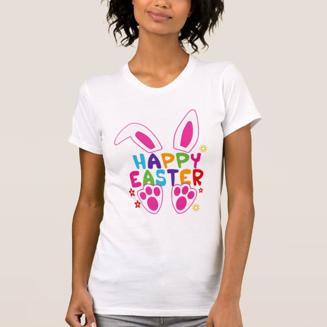 Camiseta Pascua feliz (Anverso)