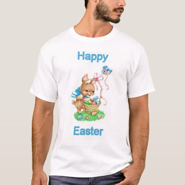 Camiseta Pascua feliz (Anverso)